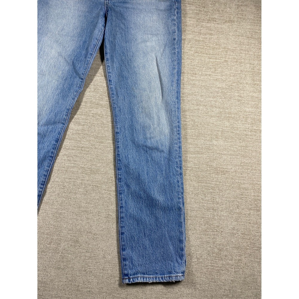 Madewell Perfect Vintage Full Length Jean Women 27 Blue Denim High Rise Casual - Picture 6 of 13